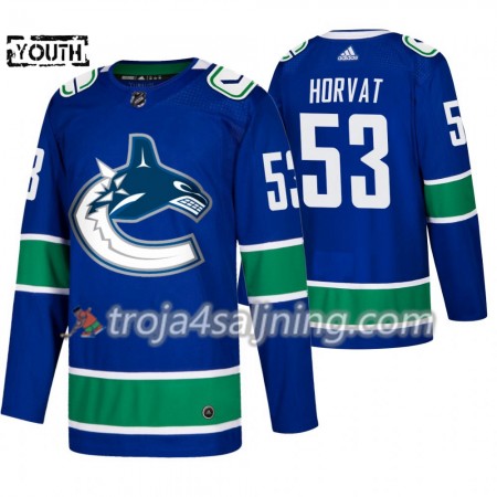 Vancouver Canucks tröja Bo Horvat 53 2019-2020 Adidas Blå Authentic - NHL Tröjor Barn Vancouver Canucks tröja Bo Horvat 53 2019-2020 Adidas Blå Authentic - NHL Tröjor Barn